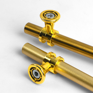 Edelstahl Goldener Möbelgriff, Schrankgriffe Gold, Antik-Messing Kleiderschrankgriffe für Tür, Schublade, Kommode - Product Image 3