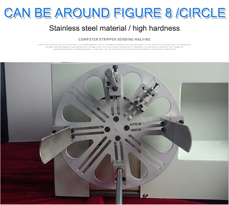 HH-30 Electrical Submersible Winding Wire Machine For Power / USB / Lan Cable
