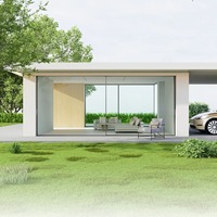 Ventanas Corredizas de Aluminio con Marco Ultra Delgado de Lujo, Aislamiento Acústico, Diseño Moderno para Entrada de Viviendas, Villas y Decoración Residencial