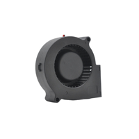 WELLSUNFAN 7525 12V lames en plastique refroidisseur d'air boule DC 75mm ventilateur centrifuge de refroidissement pour projecteur imprimante 3D alimentation