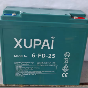 Batería de Gel Recargable 6-DZF-25 24V20Ah Nueva, Baterías de Plomo-Ácido para Bicicleta, Mantenimiento Postventa - Product Image 1