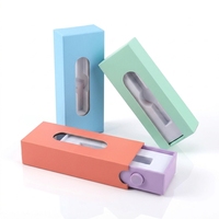 Boîtes cadeaux personnalisées en papier de 1 ml, à tiroir coulissant, sécurisées pour enfants, emballage AIO pour cartouches jetables de 2 grammes