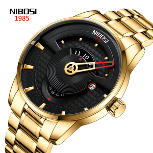 NIBOSI 2509 <span class=keywords><strong>orologio</strong></span> da polso fornitore <span class=keywords><strong>uomo</strong></span> <span class=keywords><strong>orologio</strong></span> da polso al quarzo eleganza orologi acciaio inossidabile Relojes Hombre - Product Image 1