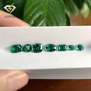 Lab Grown Ruby Corte redondo Pulido <span class=keywords><strong>Sangre</strong></span> Rubí Piedras preciosas Rojas Lab Creado Suelto Rubí Tratamiento térmico Color Play/Fire 1-3mm - Product Image 3