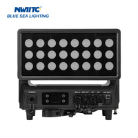 Proyector de Luz LED Móvil para Exteriores, Resistente al Agua IP65, 24x40W RGBW 4 en 1, para Bares, Bodas, Conciertos, Estadios, Discotecas, Eventos Nocturnos