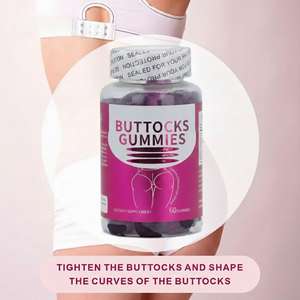 סוכריות גומי OEM לישבן - תמיכה בקימור הגוף והגדלת ישבן, סוכריות גומי להרמת ירכיים, הזמנה בכמות גדולה - Product Image 2