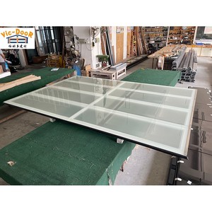 <span class=keywords><strong>Porte</strong></span> de garage moderne en aluminium trempé à vue panoramique, <span class=keywords><strong>porte</strong></span> de garage en verre avec un <span class=keywords><strong>prix</strong></span> RAISONNABLE - Product Image 3