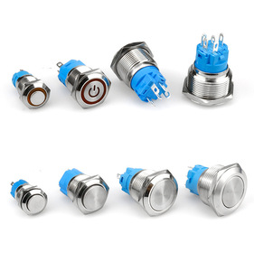 16mm Light Led Waterproof Metal <strong>Switches</strong> <strong>Button</strong> <strong>Push</strong> <strong>Button</strong> <strong>Switch</strong> With Wire - Product Image 3