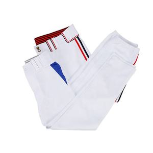 กางเกงเบสบอลผ้าโพลีเอสเตอร์ทนทานสไตล์อเมริกันออกแบบได้ตามต้องการความยาวเต็มตัวและครอปสำหรับการแข่งขันและการฝึกอาชีพ - Product Image 3