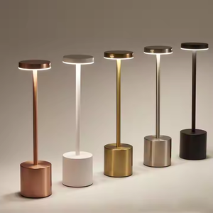 Classic Metal Touch Sensor LED Table Lamp Rechargeable Desk Lamp 3 Colors Creative Ambient <b>Light</b> Bar Room Decor Night <b>Light</b> - Product Image 5