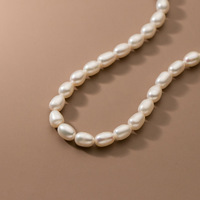 Collar de Moda Estilo Retro, Joyería para el Cuello, Plata de Ley S925, Serie Perla Otoñal para Mujer