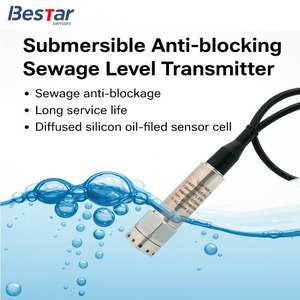 חיישן מפלס שפכים נגד סתימות <span class=keywords><strong>0</strong></span>.<span class=keywords><strong>5V</strong></span> 20 מטר, חיישן מפלס בוצה הידרוסטטי נגד חסימה עבור בור ספיגה - Product Image 4