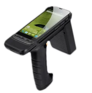 Estuche de escáner de código de barras inalámbrico 2d de mano industrial resistente WiFi GPS 4G Android PDA