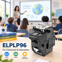 Ampoule de remplacement ELPLP96 pour projecteur Epson PowerLite, utilisation à domicile, au bureau, en salle de classe, en salle de réunion