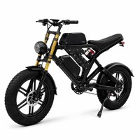 Vélo électrique à pneus larges 48V 15*2AH avec double batterie, cadre en alliage d'aluminium 750W, 20x4.0, autonomie maximale, longue distance de conduite pour le cross-country