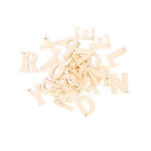 ILAN Lettere in Legno 25mm 26 Pezzi Accessorio per Artigianato - Product Image 1