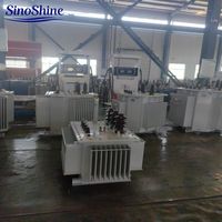 SinoShine S22 Dış Mekan Tamamen Sızdırmaz Yağlı Güç Trafosu 10kV 0.4kV 3 Faz Fabrika Direkt Tedarik