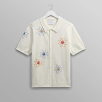 Pull polo d'été boutonné à manches courtes en coton mélangé brodé pour hommes, pull d'usine en vente de gros