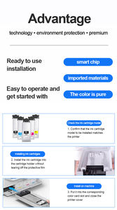 Goosam T945 9451 T9461 T9451 T9452 T9453 T9454 Cartouche d'encre compatible de qualité supérieure pour Epson WorkForce Pro WF-C5710DWF C5290 - Product Image 3