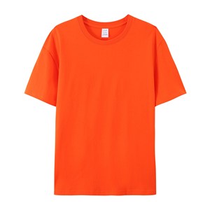 NO MOQ Soft Cotton Promotion Gift Wearing Customized logo Casual T-shirts