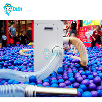 Machine personnalisée équipement de jeu doux de qualité commerciale aire de jeu machine de nettoyage de fosse à balles en mousse