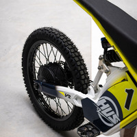 Moto électrique tout-terrain pour enfants, moteur sans balais 2500W, cadre en alliage d'aluminium, autonomie de 35 km, pour enfants de 8 à 12 ans, livraison directe d'usine