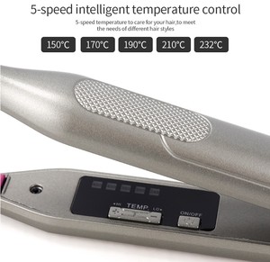 ที่หนีบผมแบบแบนขนาด 3/10 นิ้ว สำหรับ<span class=keywords><strong>ผม</strong></span><span class=keywords><strong>สั้น</strong></span>และทรงพิกซี่คัต เคลือบเซรามิก สำหรับหนวดเคราและผมตรง เหมาะสำหรับร้านเสริมสวยมืออาชีพ - Product Image 6