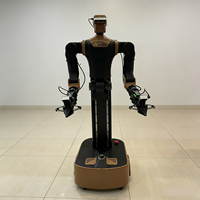 Robot Humanoide Inteligente con PLC, Carga Útil de 2 kg, Manipulador Móvil Todoterreno, Visión 3D, LiDAR, 5 Horas de Autonomía, Asistencia Logística