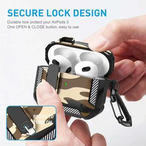 Étui de protection camouflage de luxe pour Apple <span class=keywords><strong>Airpods</strong></span> 1/<span class=keywords><strong>2</strong></span>/3 Pro, housse antichoc en TPU pour écouteurs <span class=keywords><strong>airpods</strong></span> 4, sac pour écouteurs, livraison gratuite - Product Image 4