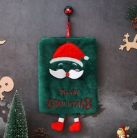 Neues Weihnachts-Handtuch, Wandmontiert, Dickes und Weiches Coral-Fleece-Handtuch, Schnelltrocknend für Küchengebrauch