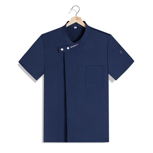 Giacche uniformi personalizzate Plus Size Hotel Restaurant Cafe Bar Staff cappotti <span class=keywords><strong>da</strong></span> Chef maniche lunghe per cameriere cameriere lavoratori <span class=keywords><strong>cucina</strong></span> - Product Image 6