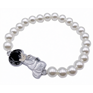 PULSERA de Comunión para Niños con Cuentas de Perlas y Amuleto Religioso, Elegante Set de Regalo de 12 Piezas en Bolsa - Product Image 3