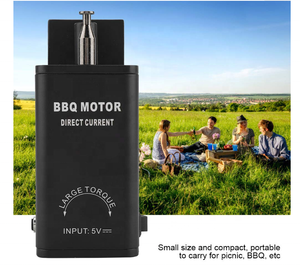 Moteur <span class=keywords><strong>de</strong></span> rôtissoire réglable DC 3-12V pour <span class=keywords><strong>barbecue</strong></span>, <span class=keywords><strong>accessoire</strong></span> <span class=keywords><strong>de</strong></span> cuisson extérieur en métal résistant à la corrosion - Product Image 6
