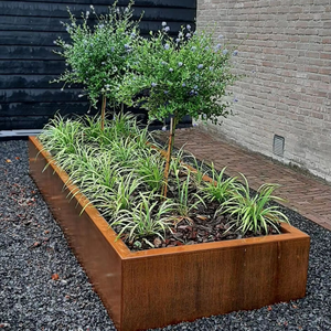 Fabricant de jardinières métalliques d'extérieur de grande taille - Product Image 1