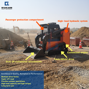 25 PS <span class=keywords><strong>Diesel</strong></span>-Kompaktlader mit Ketten 500 kg Nutzlast Materialtransport - Product Image 2