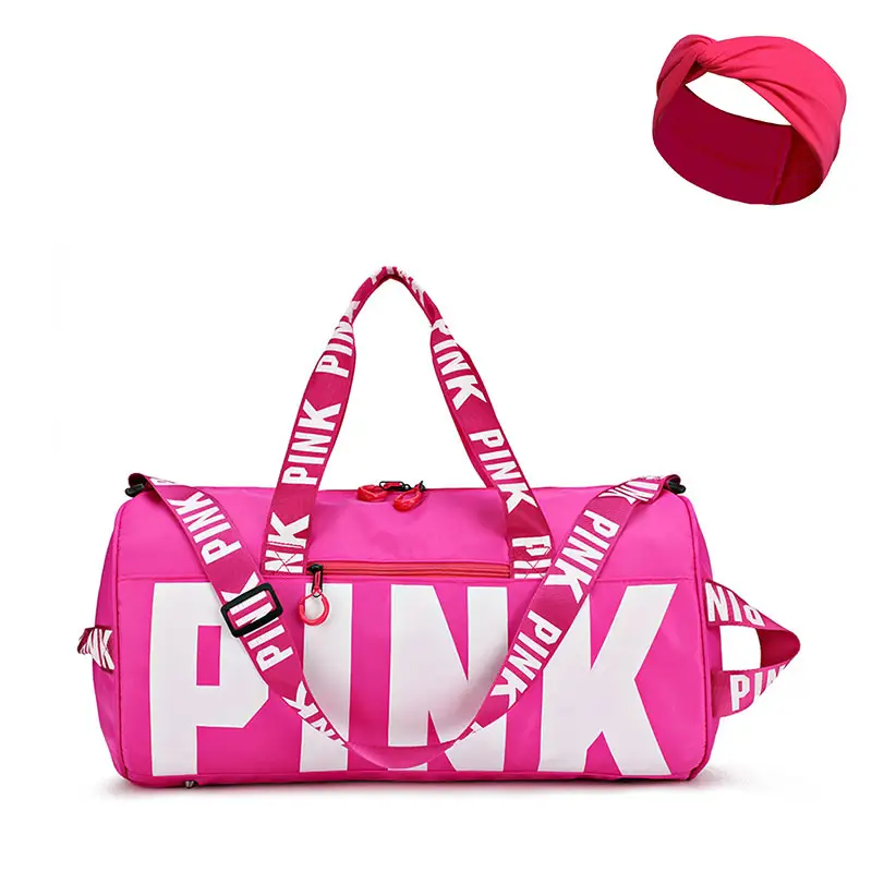 Wholesale hair band travel bag combination product sports style travel bag custom logo duffle Bag