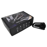 Dispositif de communication intercom Bluetooth 5.1 haute performance pour moto, idéal pour les sorties en groupe