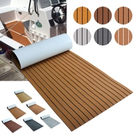 Tapis de sol antidérapant en matériau EVA HEROES, imperméable, pour projets de bricolage sur bateau, deux couleurs, pont maritime, feuille complète