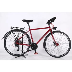 Bicicleta de Carretera Deseo 700c con Cuadro de Aleación de Aluminio, Horquilla Rígida, Soporte, Guardabarros y Reflector para Desplazamientos Urbanos - Product Image 2