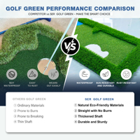 Terrain de golf miniature populaire personnalisé, gazon artificiel de haute qualité