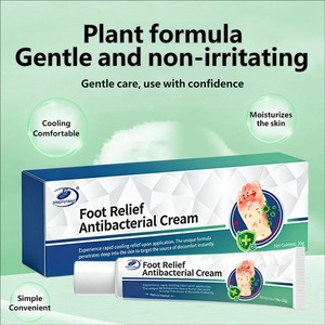 प्राकृतिक पैर राहत एंटी-खुजली बाम एंटीबैक्टीरियल हर्बल पैर देखभाल क्रीम पारंपरिक चीनी सूत्र फैक्टरी ओम - Product Image 2