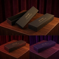 Boîte cadeau de Noël et de la Saint-Valentin de la marque Fivefine, emballage luxueux de qualité supérieure avec gaufrage à l'or et revêtement UV