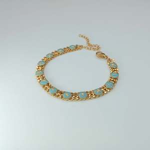 Fashion Classic Chain Link Bracelet 316L Stainless Steel PVD Gold Plating Sustainable Resistant Jewelry for Women Gift - Product Image 1