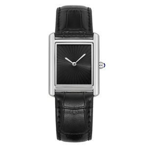 New Men's Casual <b>Watch</b> Classic and Simple Square Two-Hand Quartz <b>Watch</b> with Leather Strap <b>Waterproof</b> Men's <b>Watch</b> Wholesalertz - Product Image 6