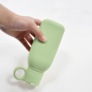 Botella de Agua Deportiva Portátil Creativa de Silicona de Grado Alimenticio, Vaso con Pajita para Niños, Apto para Exteriores, No Tóxico, de <span class=keywords><strong>Eversoul</strong></span> - Product Image 4