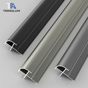 Hợp kim nhôm tròn bên ngoài góc TRIM cho gạch và tích hợp tường Panel ARC chuyển nửa vòng tròn cạnh - Product Image 1