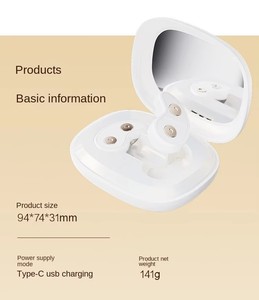 Set de Masajeador Ocular Recargable: Luz Roja, 3 Niveles de Microcorriente para Tratamiento de Ojos, Espejo y Estuche de Carga - Product Image 2