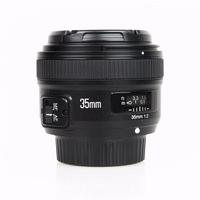 Prix de gros Objectif YONGNUO YN35mm F/2 à grande ouverture, objectif à mise au point automatique fixe pour appareil photo reflex numérique Canon 5Ds 5Dr 7D, 35mm F2