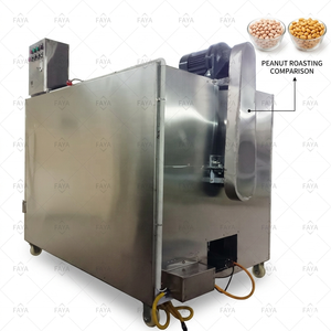 <span class=keywords><strong>Four</strong></span> de cuisson continu pour cacahuètes avec refroidisseur, idéal pour les châtaignes, noix, graines de melon et amandes - Product Image 5