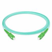 Kabel Patch Fiber Simplex SC/APC ke SC/APC 1.6mm, Single Mode G657A2 LSZH, Jumper Optik 1m 2m 3m 3.5m untuk Jaringan FTTH FTTA